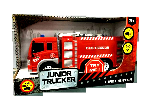 Инерционная пожарная машина Junior Trucker - Fire Rescu