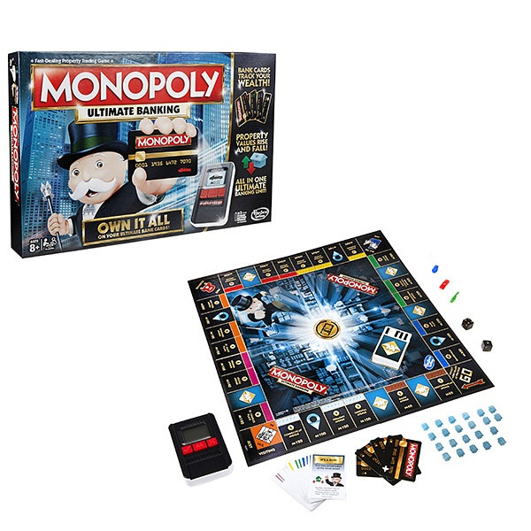 Monopoly B6677 Монополия с банковскими картами Банк без границ