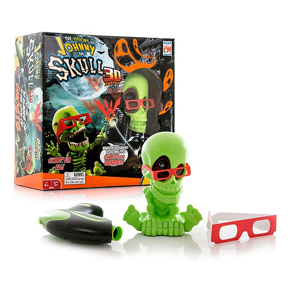 Johnny the Skull 3053 Тир проекционный 3D Джонни-Черепок с 1 бластером