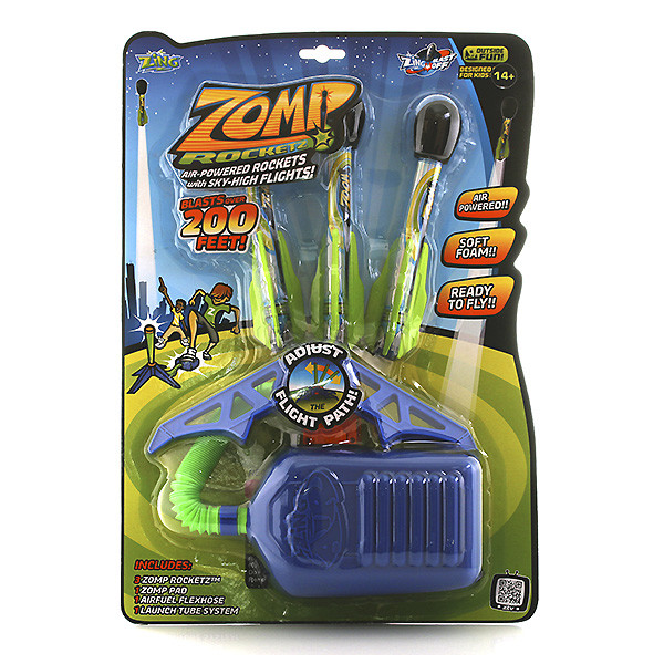 Игрушка пусковая установка с ракетами Zing
