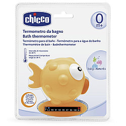 Chicco: Термометр для ванной Рыбка оранж.
