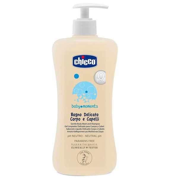 Chicco: Средство для купания "Baby moments" (с овсом) 500 мл