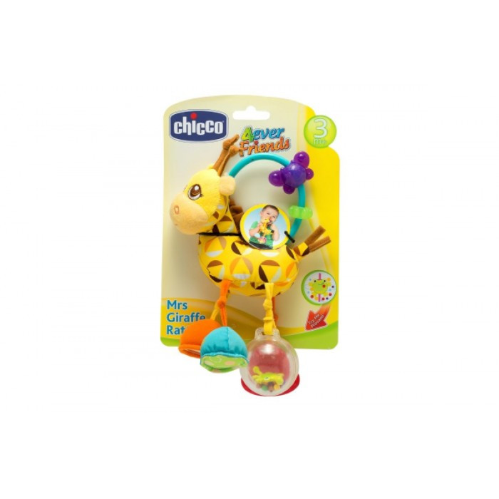 Chicco: Игрушка развивающая "Жираф" 3м+