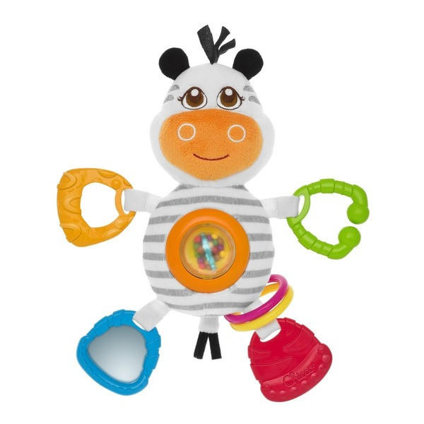 Chicco: Игрушка развивающая "Зебра" 6м+