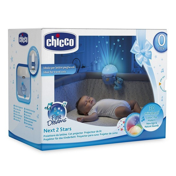 Chicco: Ночник-проектор Next 2 Stars гол.