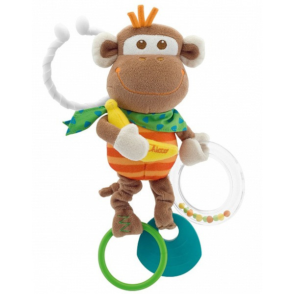 Chicco: Игрушка развивающая "Обезьянка" 3м+