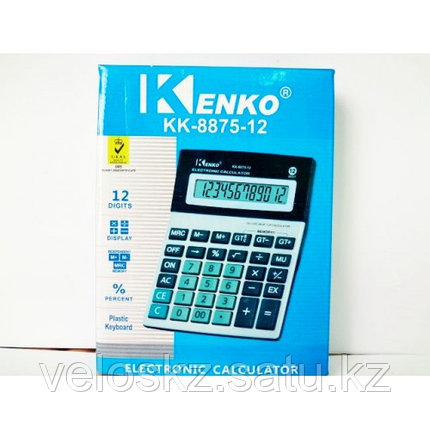 Калькулятор настольный Kenko KK-8875-12, фото 2