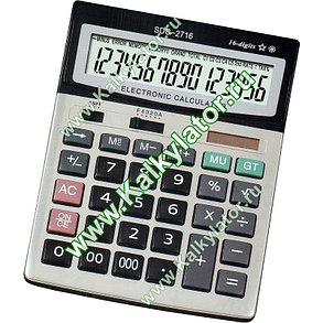 Калькулятор настольный SDC-2716, фото 2