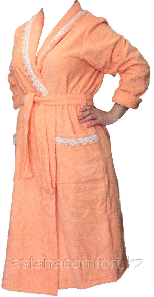Махровый женский банный халат. Россия - фото 1 - id-p42199406