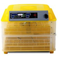 Автоматический инкубатор на 96 яиц с термометром, влагомером и автопереворотом "HHD 96" - фото 1 - id-p42215699