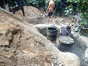 Монтаж биосептика Биосток 4, улица Луганского  4