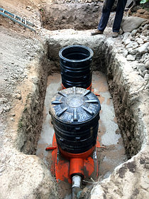 Монтаж биосептика Биосток 4, улица Луганского  6