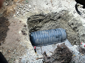 Монтаж биосептика Биосток 4, улица Луганского  12