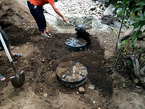 Монтаж биосептика Биосток 4, улица Луганского  13