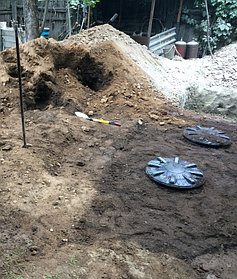 Монтаж биосептика Биосток 4, улица Луганского  15