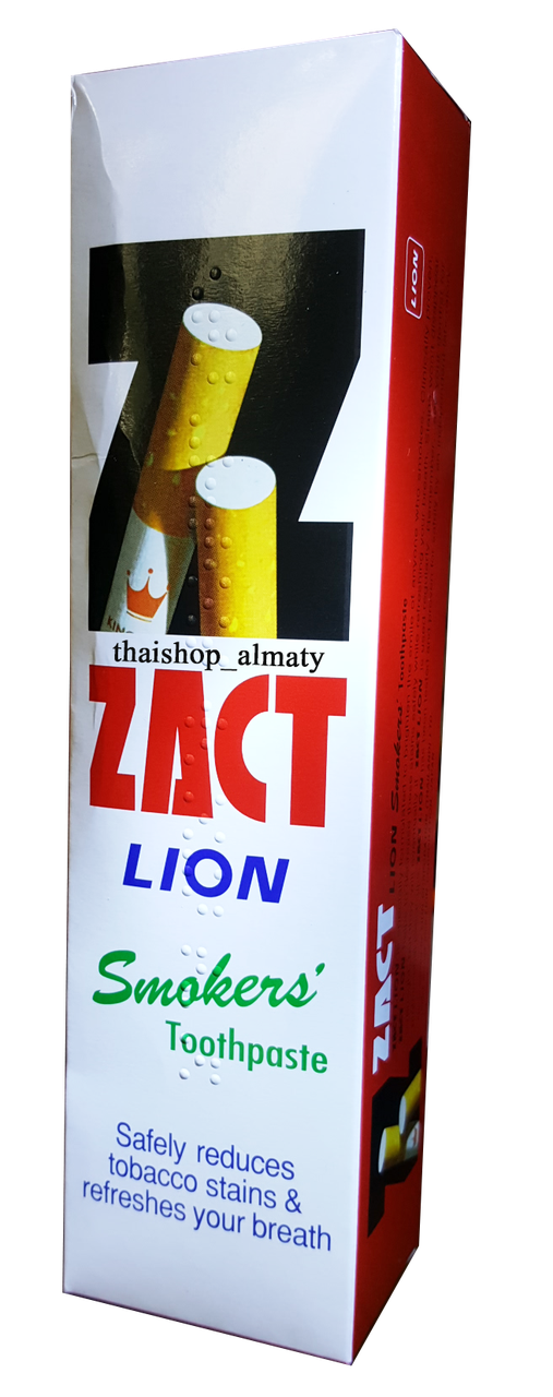Зубная паста Zact для курильщиков