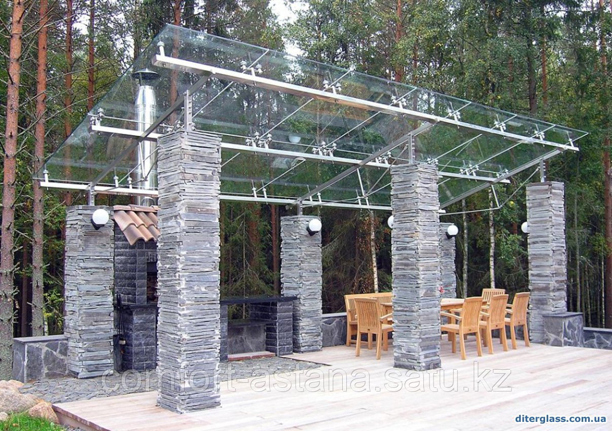 Стеклянная крыша - фото 1 - id-p42234057