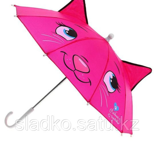 Зонт детский с ушками в ассортименте - фото 2 - id-p42243232
