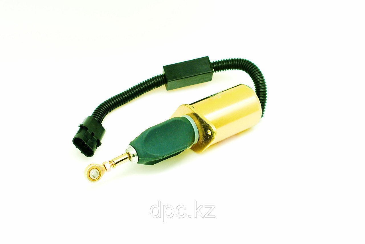 Соленоид ТНВД (клапан отсечки - круглые контакты) Cummins 6BT 6CT 4942878 3415706