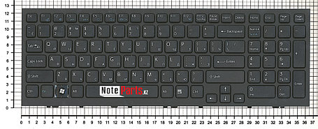 Клавиатура для ноутбука Sony Vaio VPC-EH / VPCEH, фото 2