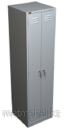 Двухсекционный металлический шкаф для одежды ШРМ-АК-500, фото 2
