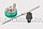 Краскораспылитель AS 702 НP профессиональный всасывающий сопло 1,8 мм и 2,0 мм Stels 57364 (002), фото 2