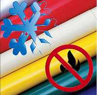 ПВХ морозостойкий пожаробезопасный тентовый материал, плотность 650 г/м2