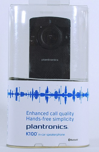 Автомобильный Bluetooth спикерфон Plantronics K100 (83900-05) - фото 7 - id-p2600487