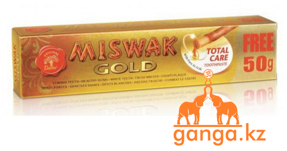 Зубная паста Мисвак Голд (Miswak Gold DABUR), 120 + 50 г
