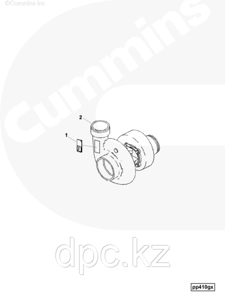 Турбокомпрессор Cummins KTA-19 3594113 3803452 3594111 4033464 3529718 3524660 3029081
