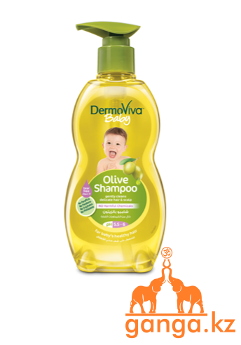 Детский шампунь с оливковым маслом (Olive Shampoo DERMOVIVA BABY), 200 мл.