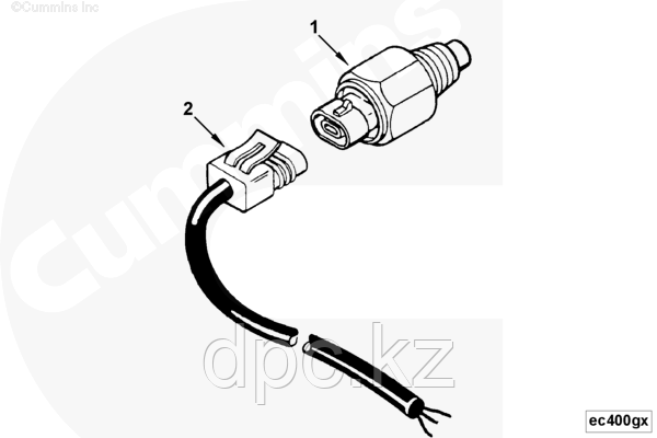 Кабель датчика температуры Cummins KTA-19 3056356