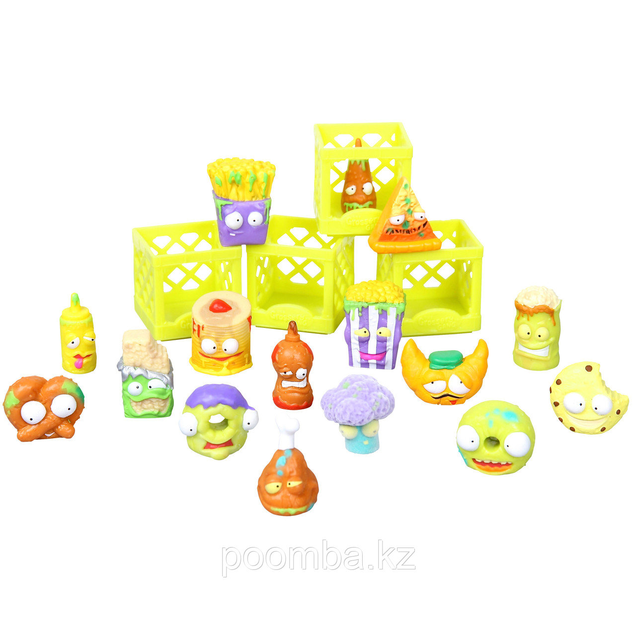 Игровой набор Grossery Gang - Chunky Crunch, 16 фигурок