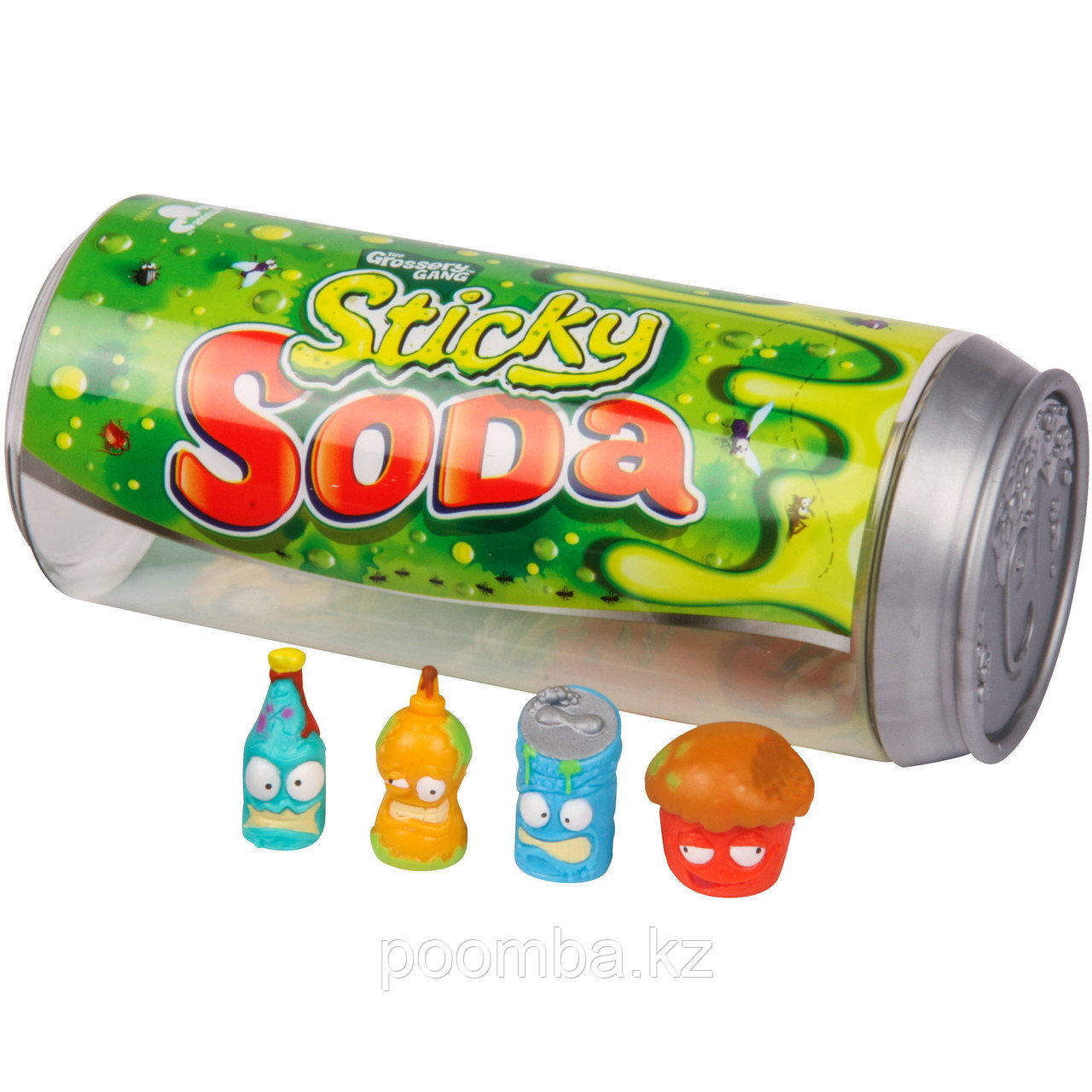 Фигурки Grossery Gang в банке содовой, 4 шт., 1 серия