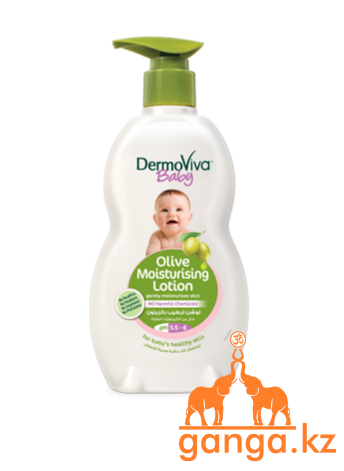 Детский лосьон с оливковым маслом (Olive DERMOVIVA BABY), 200 мл.