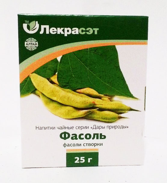 Фасоль,створки, 25 г