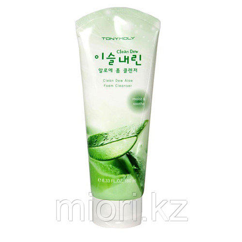 Пенка для умывания TONYMOLY Clean Dew Aloe Foam Cleanser 180гр