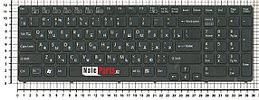Клавиатура для ноутбука Sony Vaio SVE17 с рамкой и подсветкой