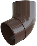 Муфта трубы водосточной системы, диаметр 95 мм, Альта-Профиль (Россия), коричневая, фото 8