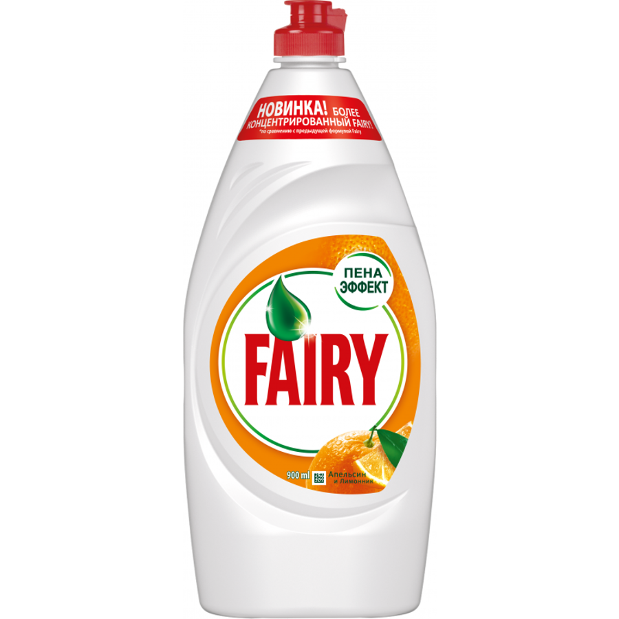 Средство для мытья посуды Fairy (Фейри) Сочный лимон 900 мл - фото 1 - id-p3195356