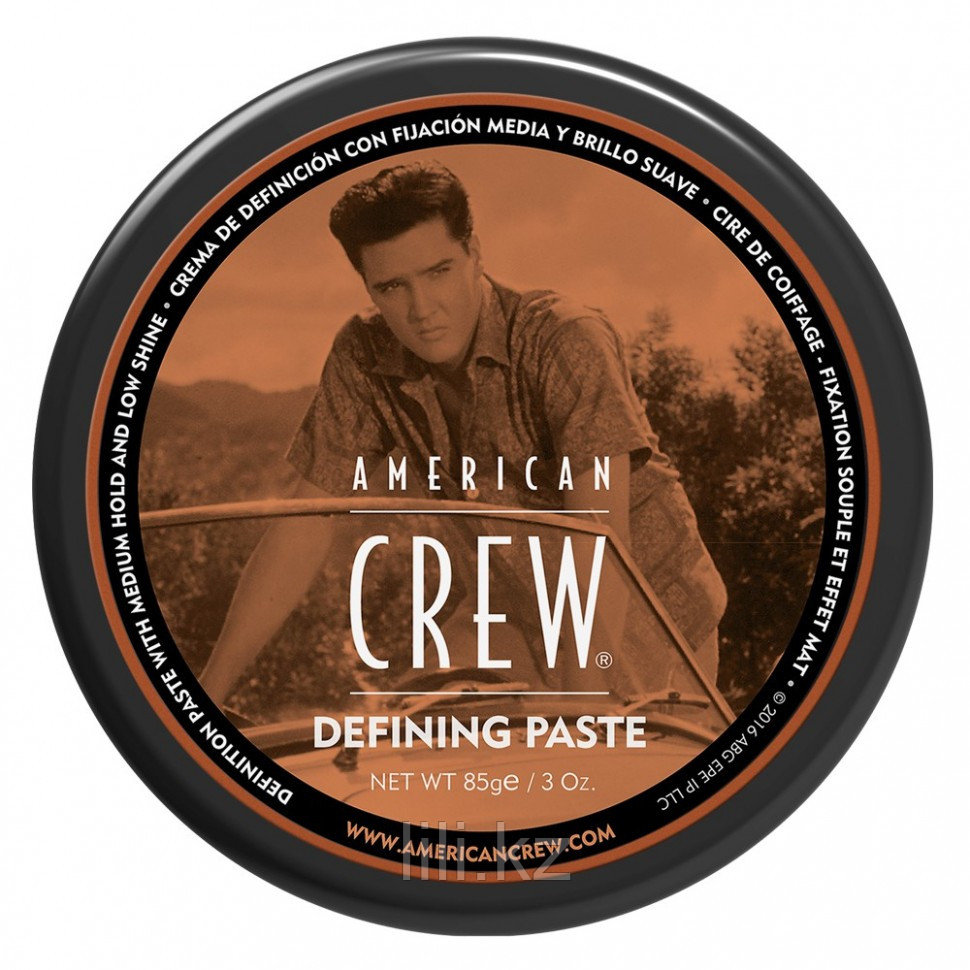Паста со средней фиксацией и низким уровнем блеска для укладки волос American Crew King Defining Paste 85 г.