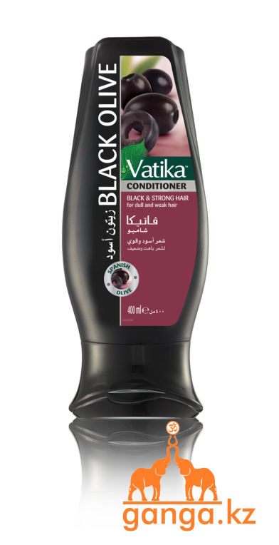 Кондиционер Урепление и Увлажнение для темных волос (Black Olive VATIKA DABUR), 200 мл
