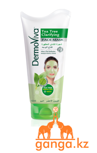 Маска для жирной кожи Чайное дерево (Tea Tree Clarifying DermoViva), 150 мл.