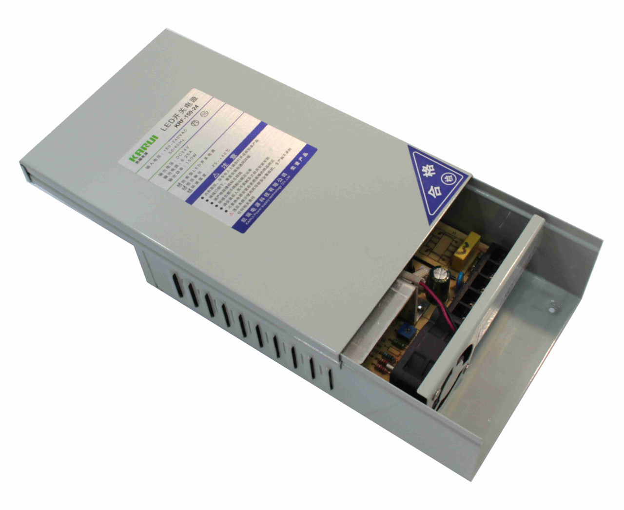 Трансформатор 150W открытый 24V RAINPROOF