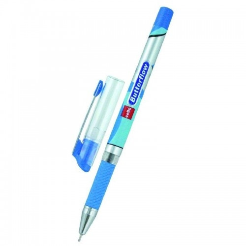 Ручка шариковая Cello Butterflow 0.5 мм, синяя