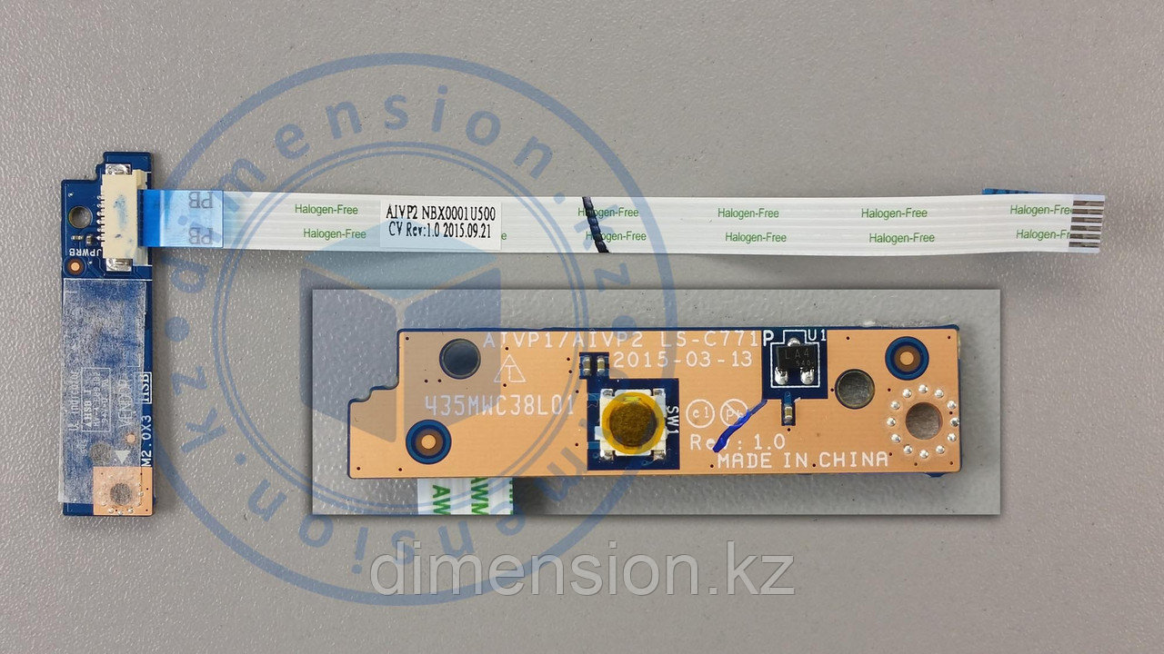 Кнопка включения AIVP1 AIVP2 LS-C771P Rev. 1.0 LENOVO Ideapad 100