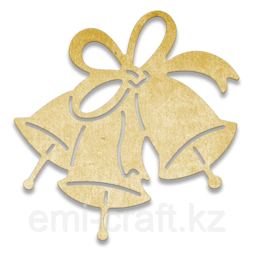 Нож для вырубки "Bow and Bell" , фото 1