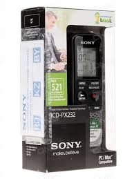 Диктофон Sony ICD PX 232 - фото 2 - id-p42360526