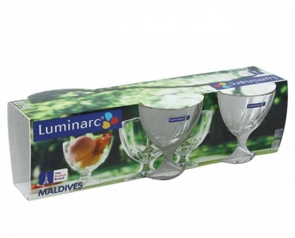 Набор креманок Luminarc Мальдивы из 3 шт 300 мл H5127 - фото 2 - id-p42363126