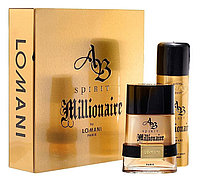 A.B. Spirit Millionaire Lomani G/Set 100/50 Metal Box набор для мужчин
